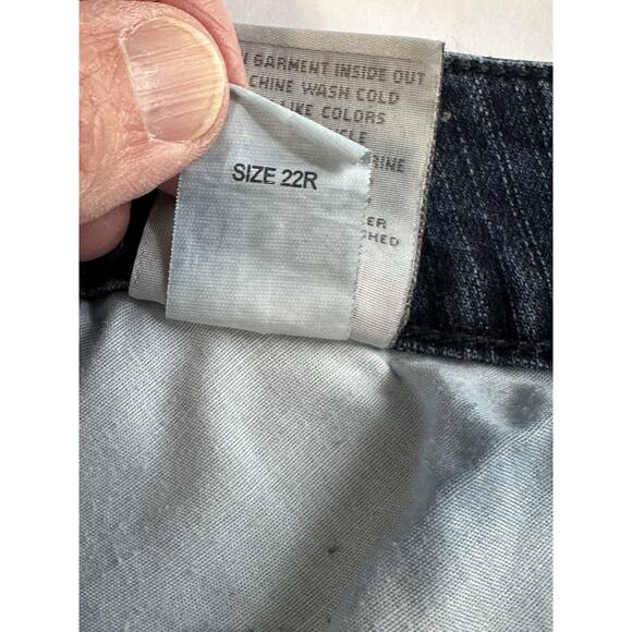 Torrid Denim Sz 22R We Swear By The Fit Skinny Jeans Womens 5 Pocket Med Wash - Picture 16 of 16